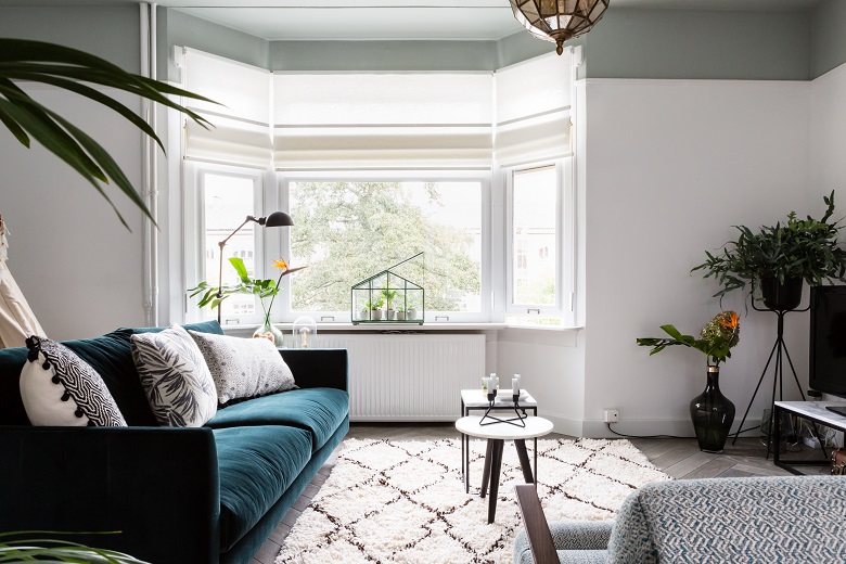 JASNO lysfiltrering foldegardiner